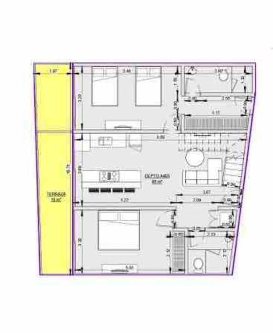 1 Block To The Beach 2Br 6Pax Rooftop Pool King Bed Плая дел Кармен Екстериор снимка
